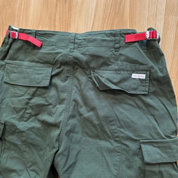 NWT- Topo Designs Cargo Pants- Hike/ Climb- Cargo Army Green- Men’s XL - Picture 3 of 7